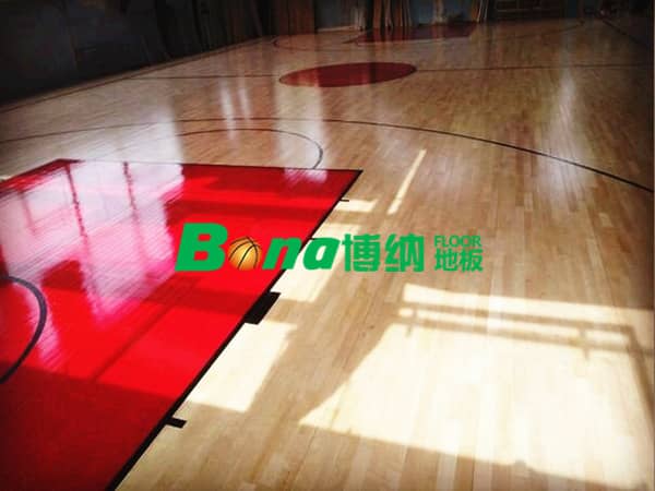 湖北省黃石黃金海灣籃球訓(xùn)練館案例